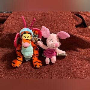 Disney Easter, butterfly, tiger and piglet
